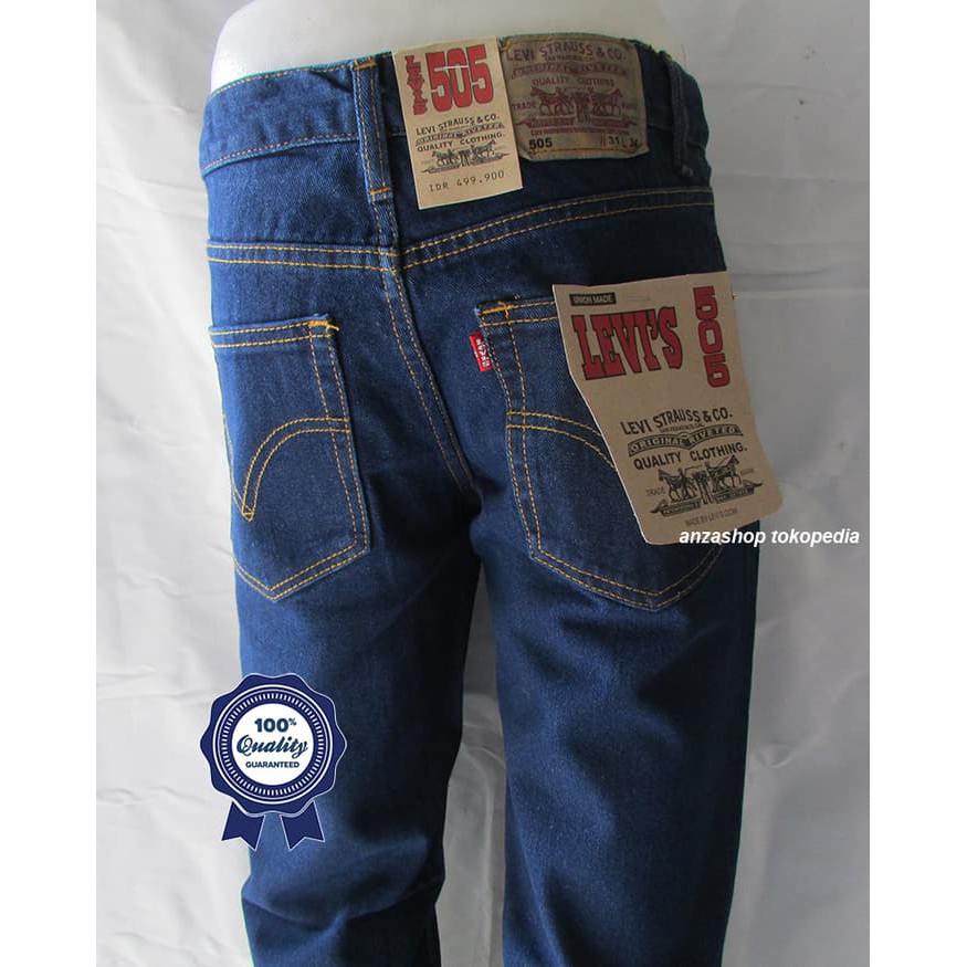 CELANA PRIA PANJANG ORIGINAL Celana Jeans Denim Bandung ANZ Standar/Regular Biowash 27-32 CO JEANS