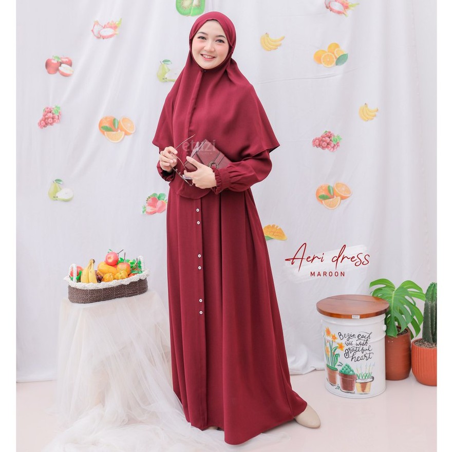 AERI DRESS || Gamis Simple Syari Original by ETUZI