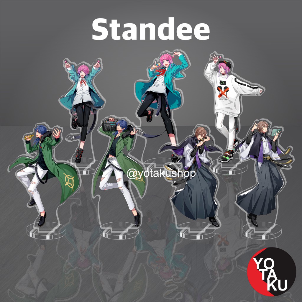 Standee Besar Figure Anime Akrilik Hypmic Hypnosis Mic Fling Posse Seri 1 YOTAKUSHOP