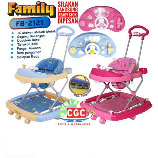 Harga Baby Walker Family Terbaik Perlengkapan Travelling Bayi Ibu Bayi Mei 2021 Shopee Indonesia