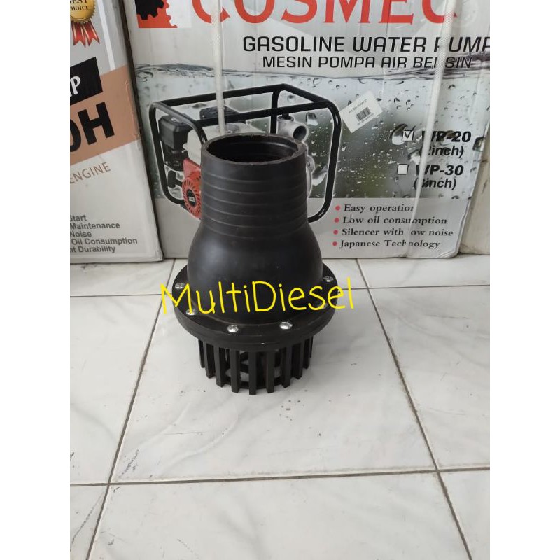 Saringan + Klep Tabok 4" × Saringan Pompa Air Sawah 4"