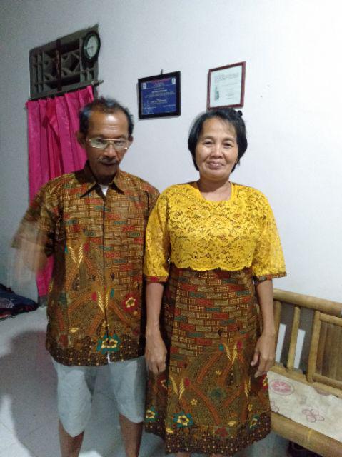 Maura Couple - Sania Ruffle Batik Couple Ori Ndoro Jowi Dnt Garansi Termurah Shopee - Batik Couple