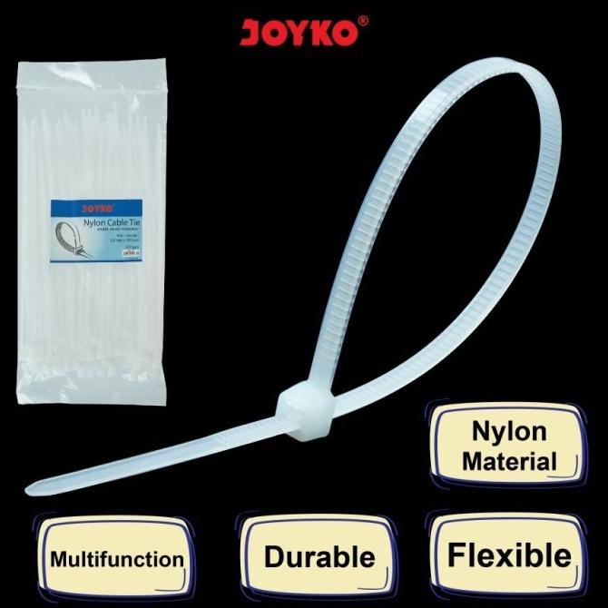 

Kabel Ties Kabel Tis Nylon Pengikat Nilon Joyko 10cm / 15cm Original arttec93 Murah
