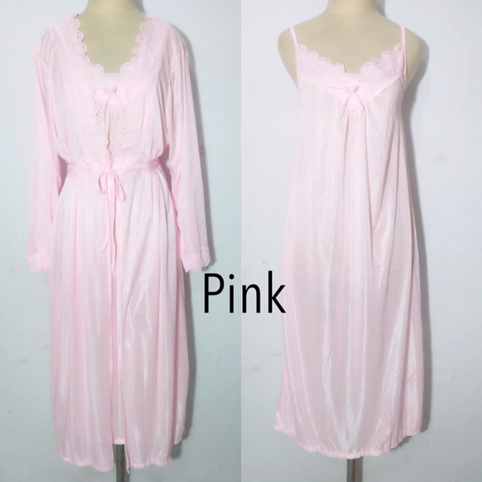 [TERLARIS]  piyama baju tidur panjang kimono dewasa wanita sexy