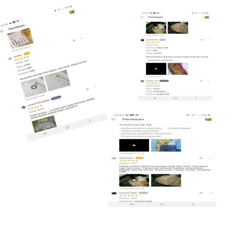 

Mall keripik pisang 1kg rasa asin dan manis ♥