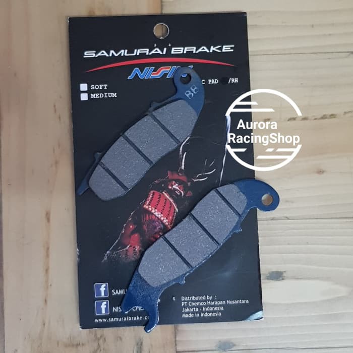 Q.W251 KAMPAS REM NISSIN SAMURAI BRAKE 2 PISTON