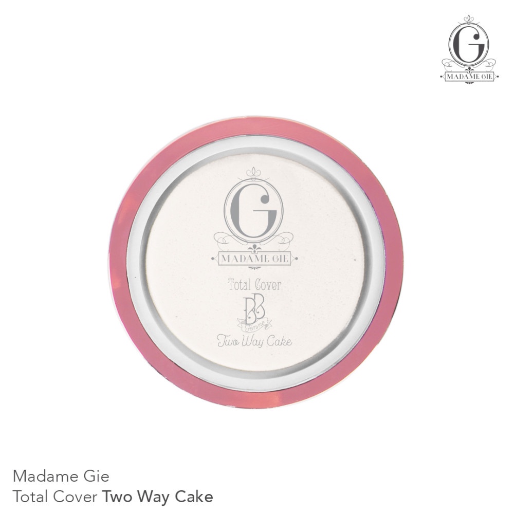 Madame Gie Total Cover BB Two Way Cake - BEDAK PADAT