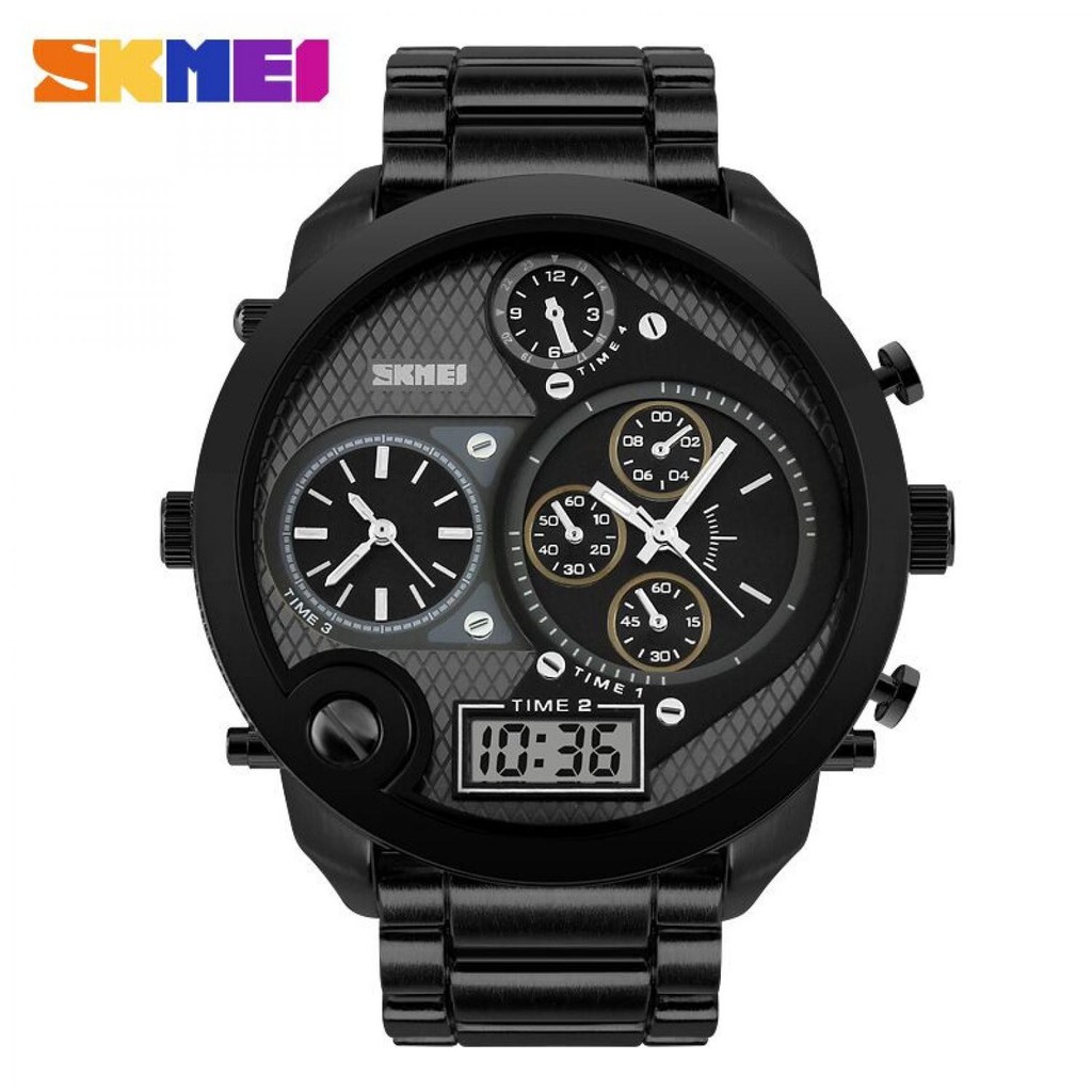 Jam Tangan Digital Analog Jumbo Pria - SKMEI AD1170