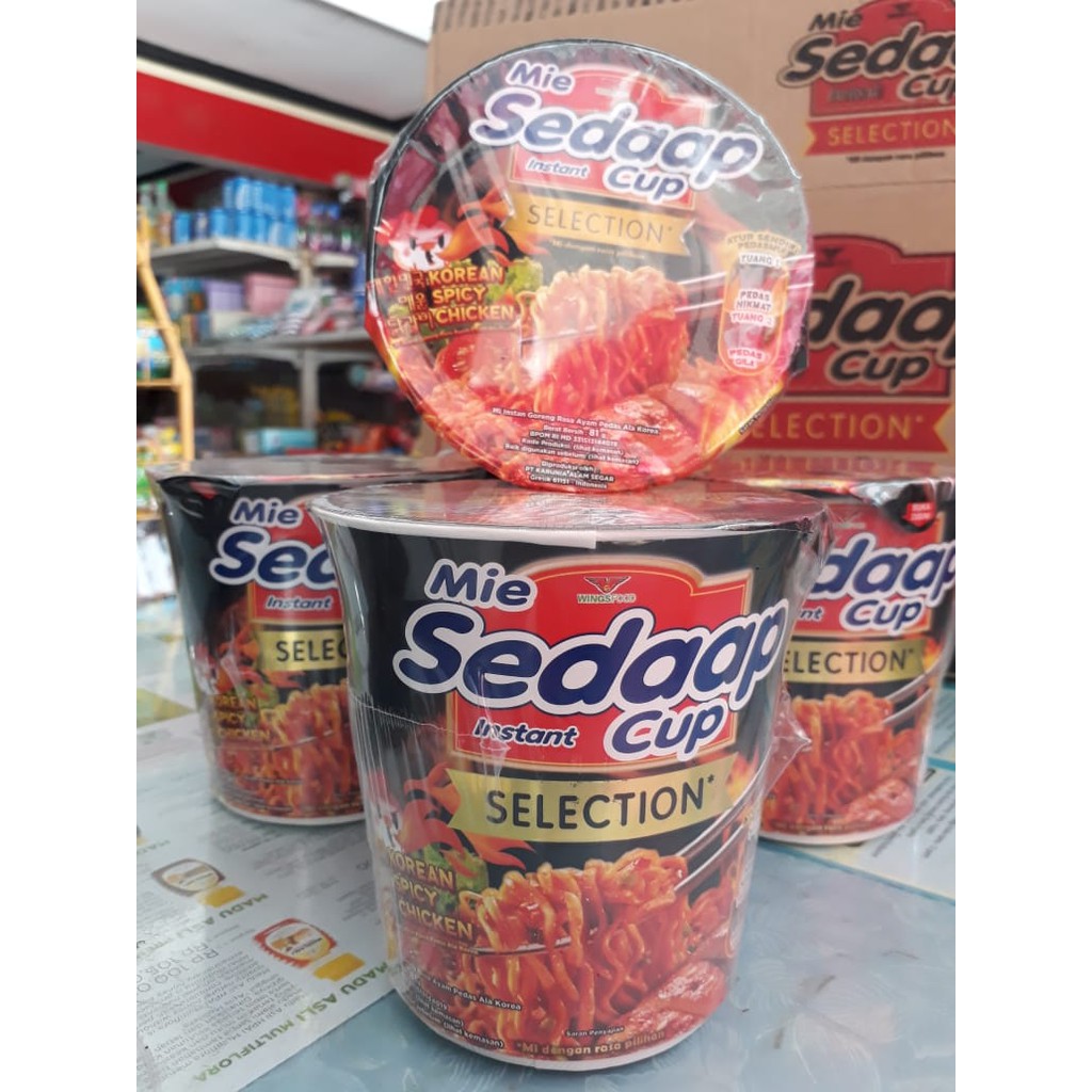 

Mie SEDAAP CUP SELECTION KOREAN SPICY CHICKEN