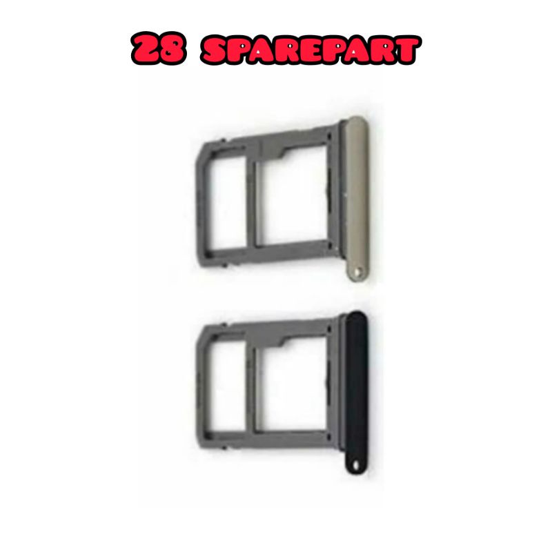 Simlock / simtray / slot sim / tempat kartu Samsung g950 / g955 ( dual SIM ) original