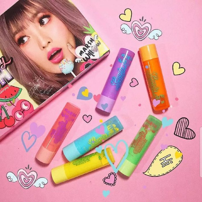 Marshwillow Candy Crush Lip Balm by Natasha Wilona / Pelembab Bibir Marshwillow [BPOM]