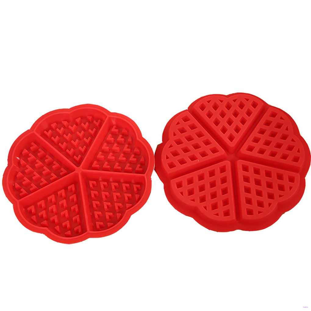 [READY STOCK] Heat Resistant Silicone Waffle Chocolates Mould DIY Cake Biscuits Baking Mould Kitchen Accessory