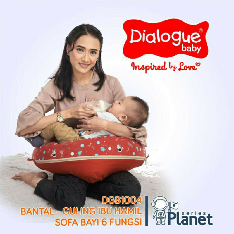 DIALOGUE 6IN1 BANTAL GULING IBU HAMIL, MENYUSUI DAN SOFA BAYI