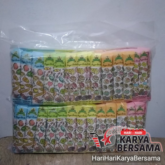 

GULAKU SUGAR STICK PACK 250'S X 8GR
