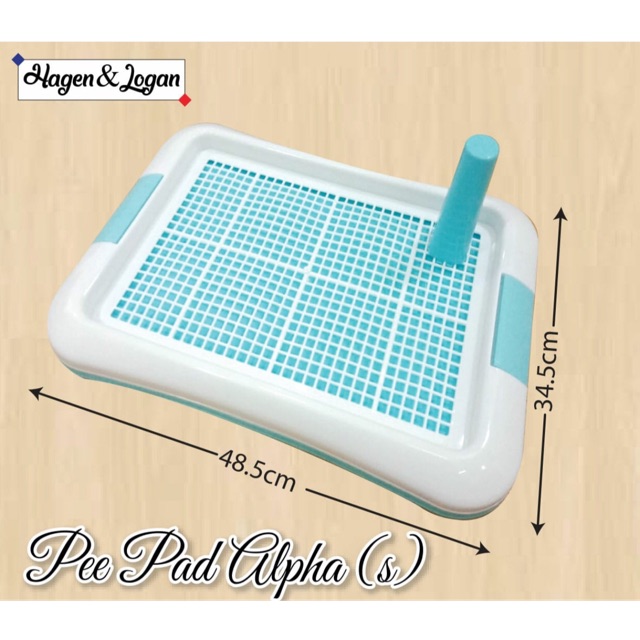 PET TOILET  TrRAINING TRAY PEE PAD ALPHA SIZE SMALL