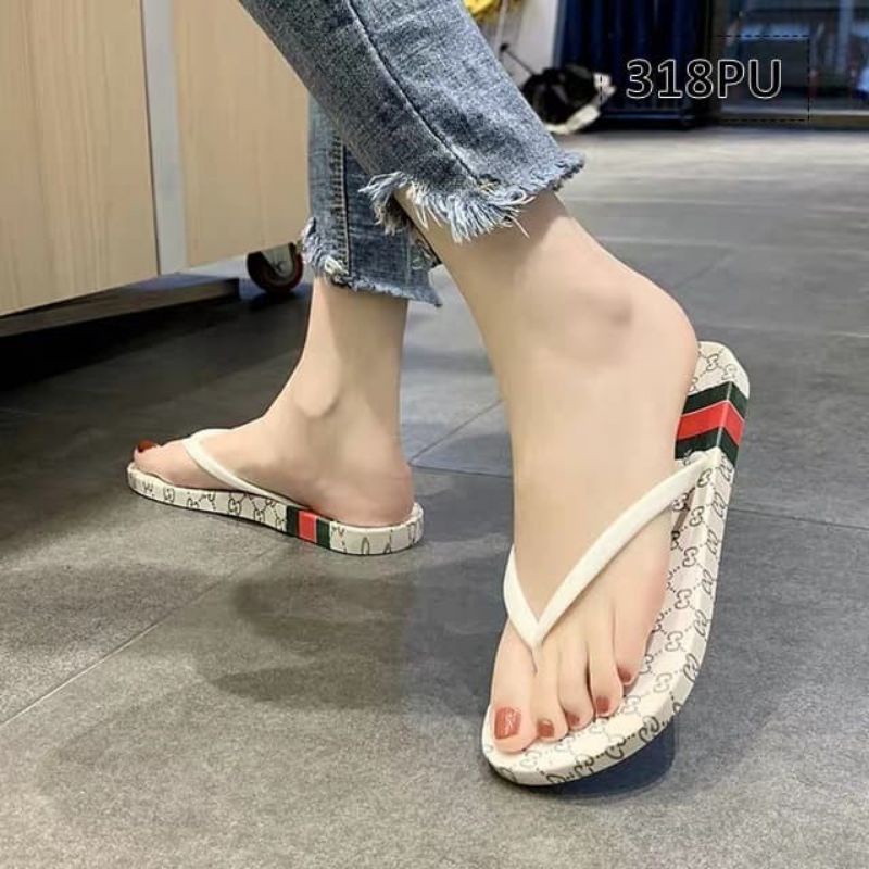 Sandal Jepit GC Bahan Spon Empuk Lucu Murah