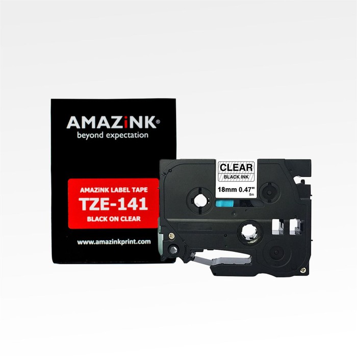 

Label Tape TZE-141 18mm Black on Clear dari AMAZiNK