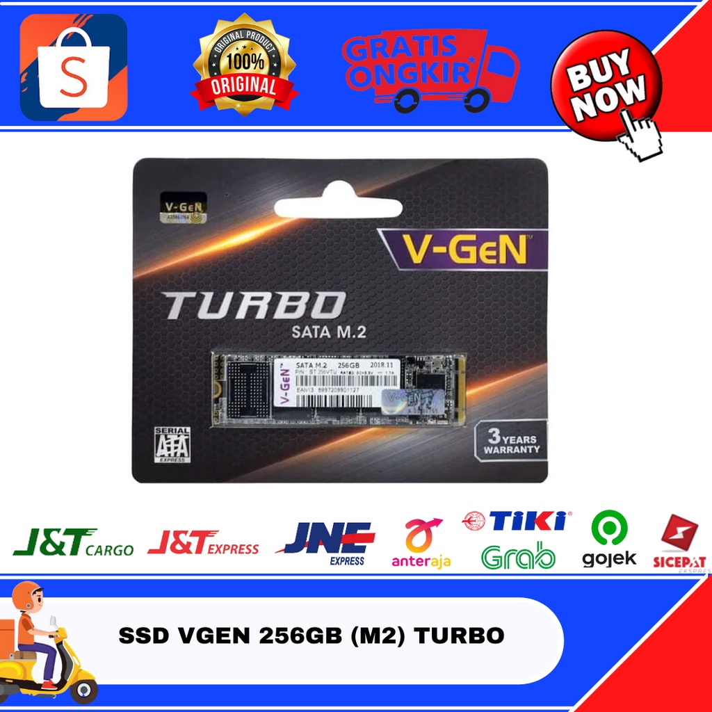 SSD VGEN 256GB (M2) TURBO