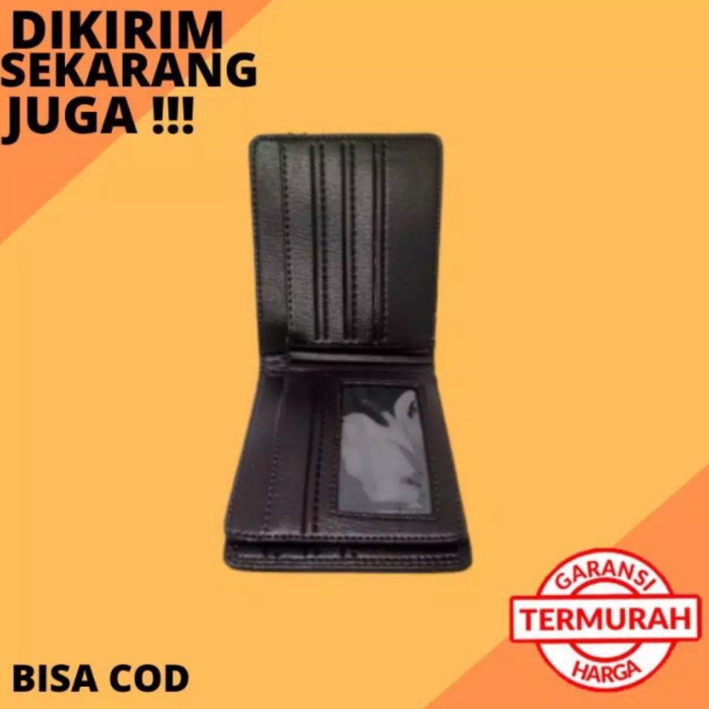 SHOPEE 6.6 SUPER SALE!! Fashion Pria Dompet Full Kulit Luar dan Dalam Dompet Pendek Pria Model 3 Dimensi Dompet Kartu 1830 Dompet Lipat Dua Model Bifold