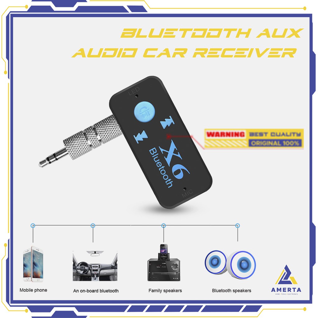 Bluetooth Aux Audio Receiver Mobil