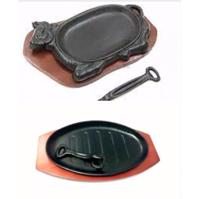 Piring Steak Plate Oval | Steak Hot Plate Oval Garis | Hot Plate Piring Steak
