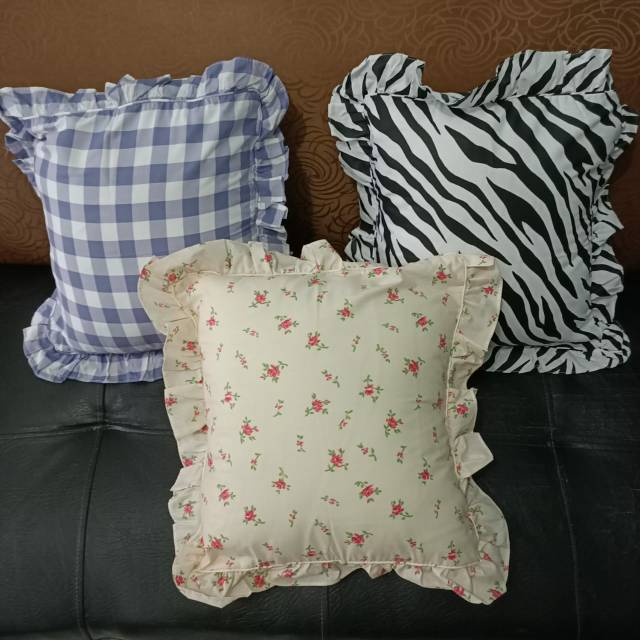 SARUNG BANTAL SOFA KURSI 40X40 PAKET 5 PCS