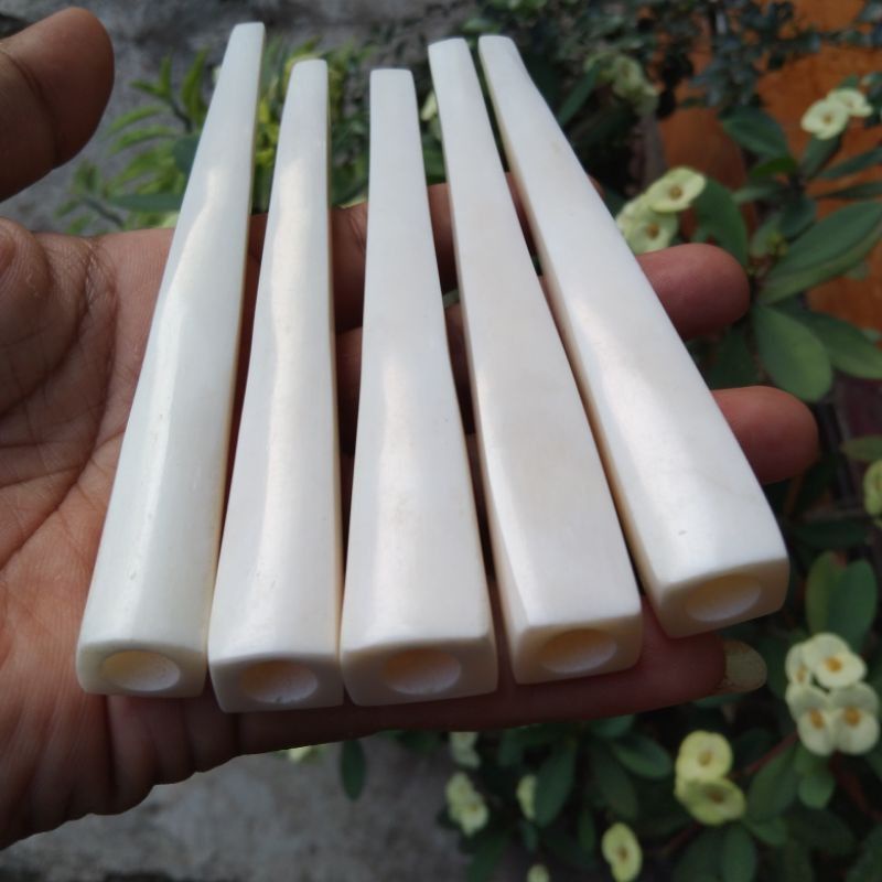 Pipa Rokok Tulang Sapi Asli Model Kotak