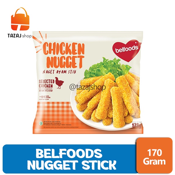 

Belfoods Chicken Nugget Stik 170 gr