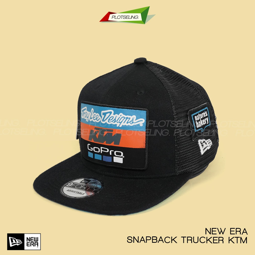 Topi SNAPBACK TRUCKER KTM Topi Distro Pria Dewasa Wanita Jaring Motocross Trail Racing Team Cap Go Pro Troy Lee Designs TLD Premium Grade Abu Hitam Navy Ukuran Pria Wanita Dewasa Unisex