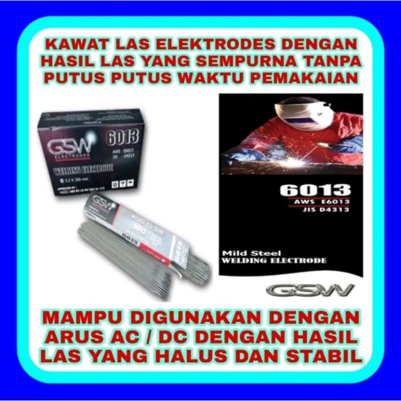 KAWAT LAS 2MM 2,6MM 3,2MM 4MM KAWAT LAS PERKILO KAWAT LAS AWS6013 KAWAT LAS LISTRIK KAWAT LAS ELEKTR