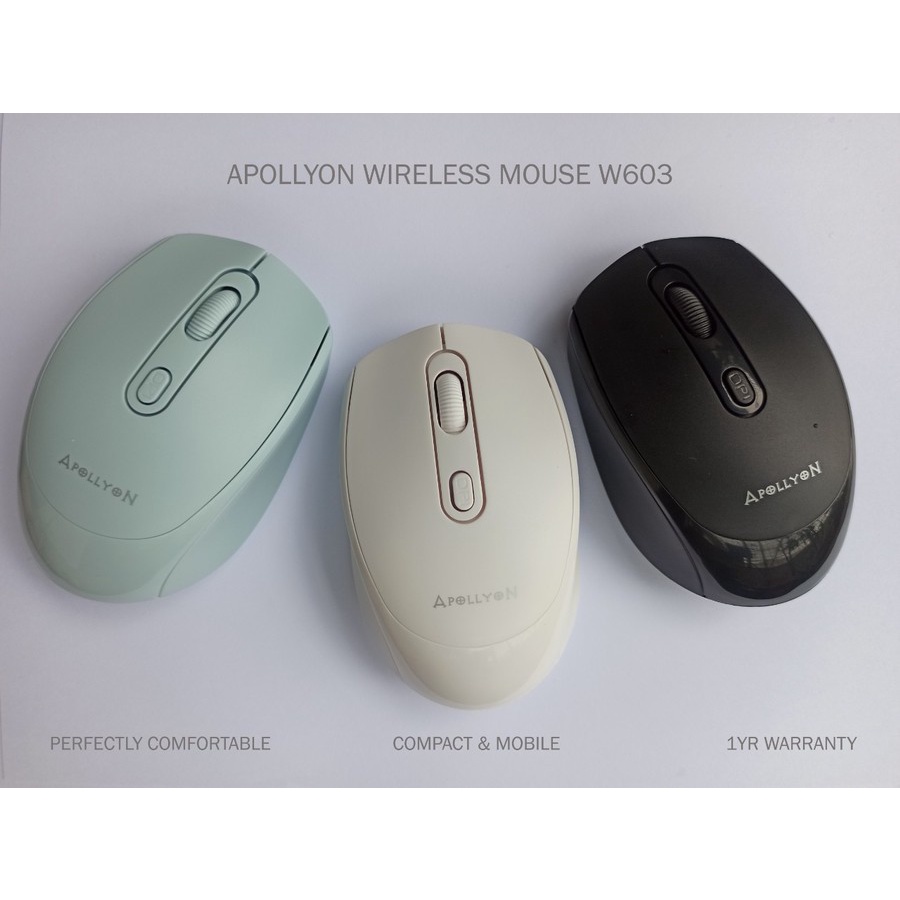 Mouse Wireless Apollyon W603 2.4 Ghz Wireless