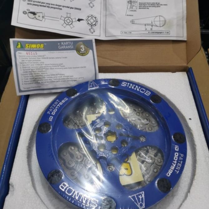 gear set sinnob pulsar 200 merah gudangvariasi99 dijamin