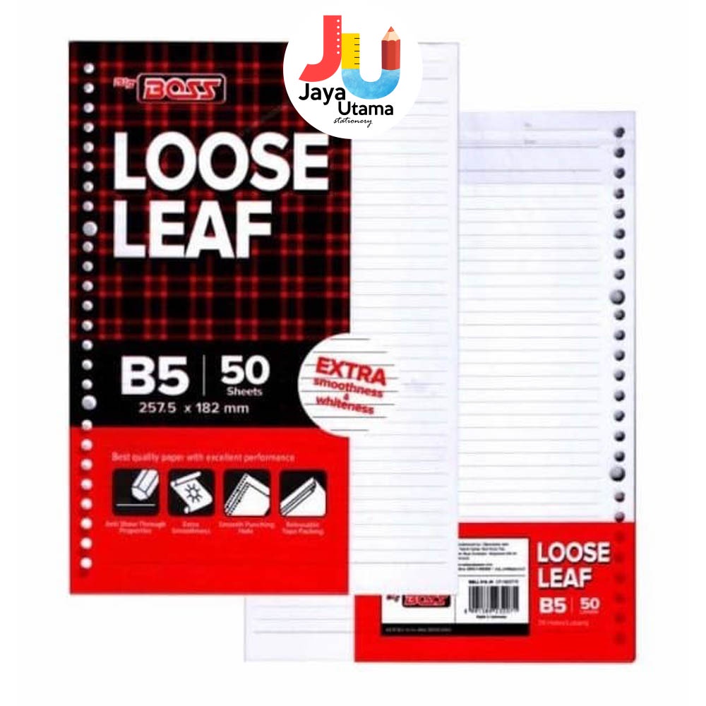 

Loose Leaf B5 50 Lembar Big Boss GARIS