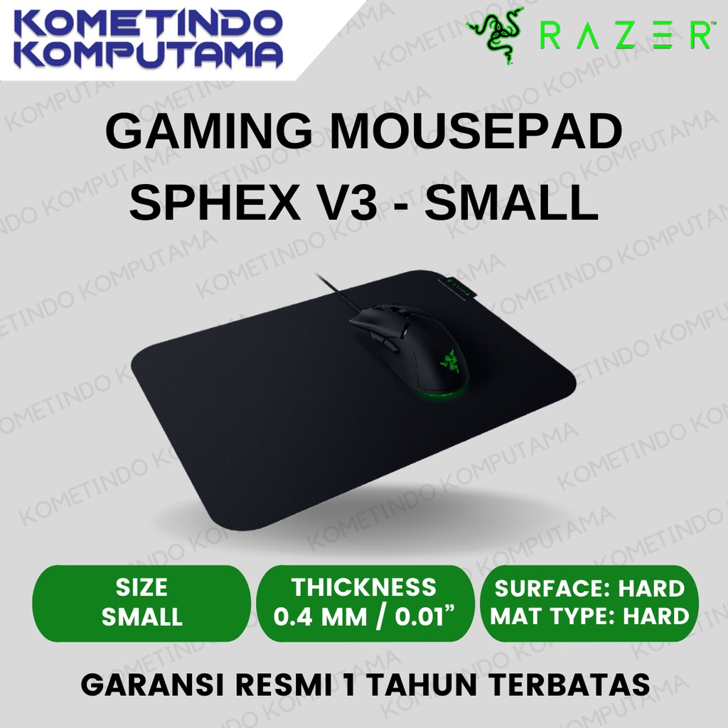 Razer Sphex V3 - Small Gaming Mousepad / Mouse Pad 100% Original