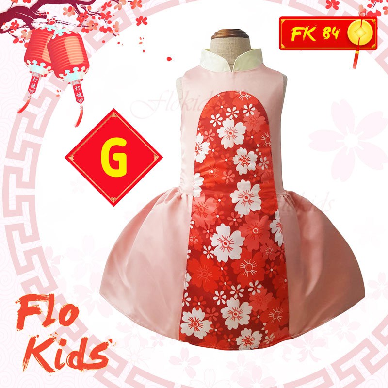 IMLEK SALE ! Dress Imlek FK 84 Anak Perempuan/Dress Anak Perempuan Imlek