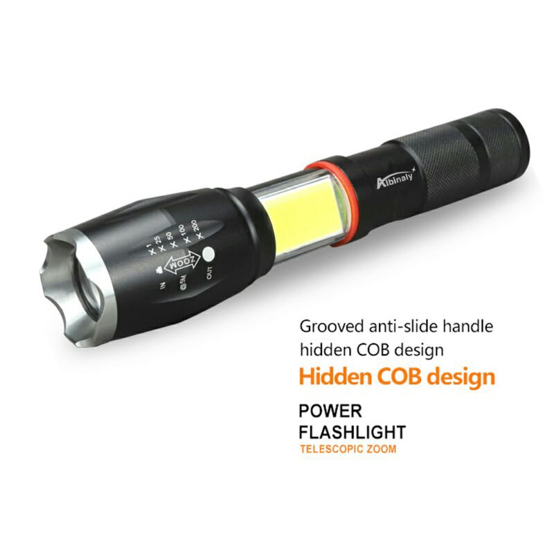 [100%ORIGINAL]PAKET SENTER LED TORCH CREE XM-L 8000 LUMENS WATER RESISTANT - FREE BATERAI + CHARGER + BOX