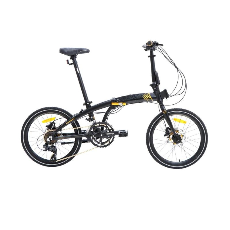 Sepeda Lipat Element ECOSMO Z8 BLACK PANTHER 20"