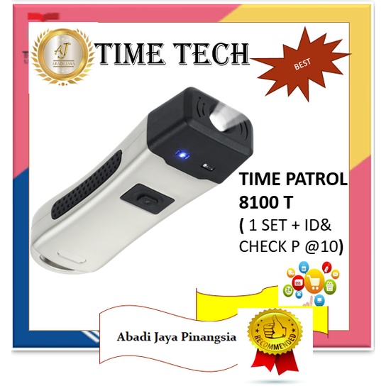 Time Tech - Time Patrol 8100T Alat Patroli Satpam / ABSENSI