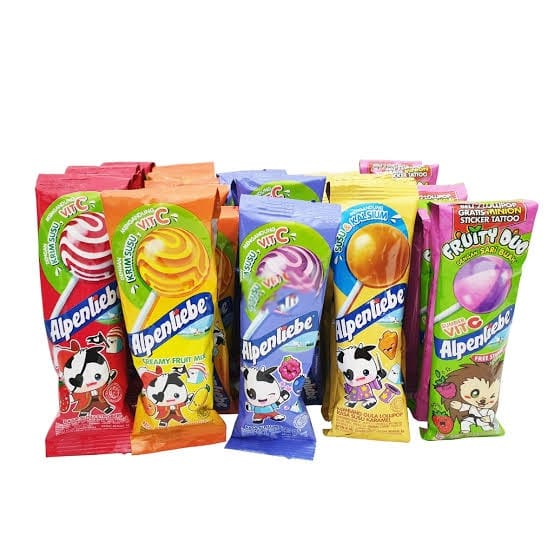 Permen lolipop alpenliebe candy (12pcs x 7gr ) permen enak dan murah