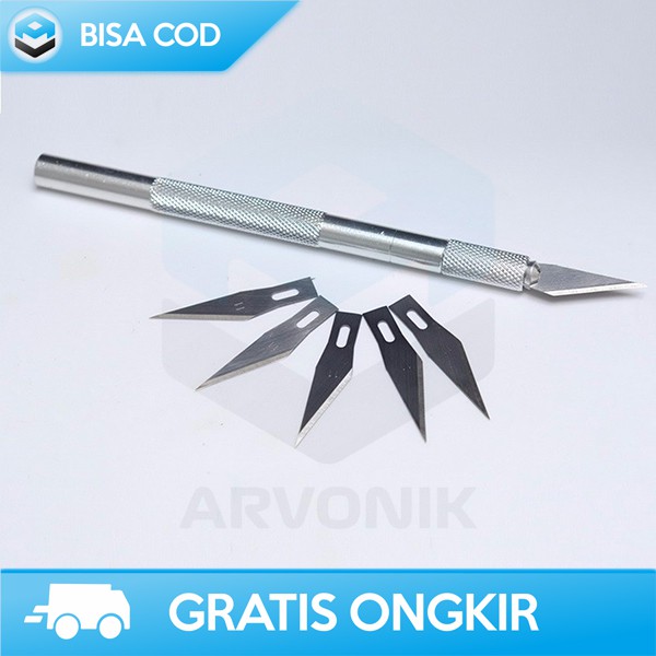 PISAU UKIR KAYU SET KNIFEZER WL-9309 ORIGINAL ART KNIFE BLADE SET