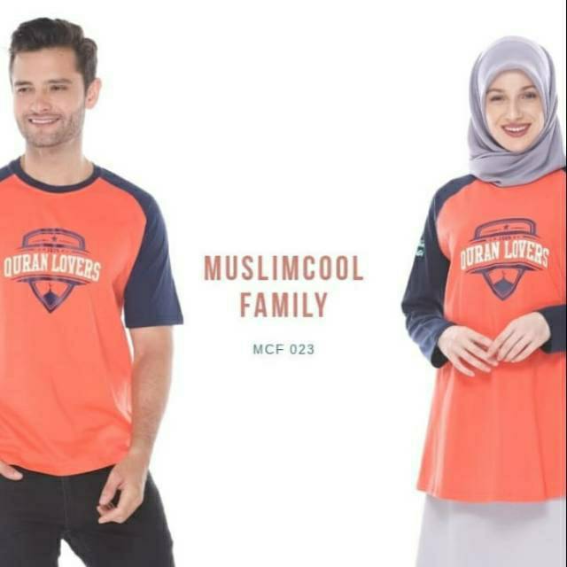 Baju kaos couple Muslim cool Mcf 023
