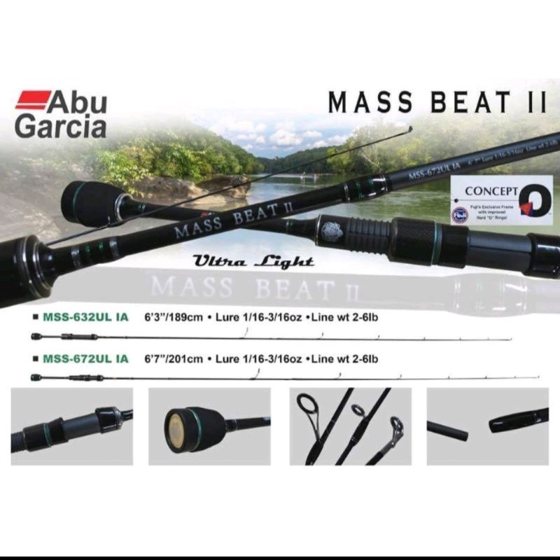 ROD/JORAN UL ABU GARCIA MASS BEAT II