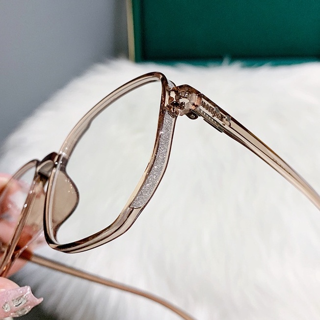 Kacamata Polygonal anti blue light Gaya Eropa Dan Amerika Untuk Wanita