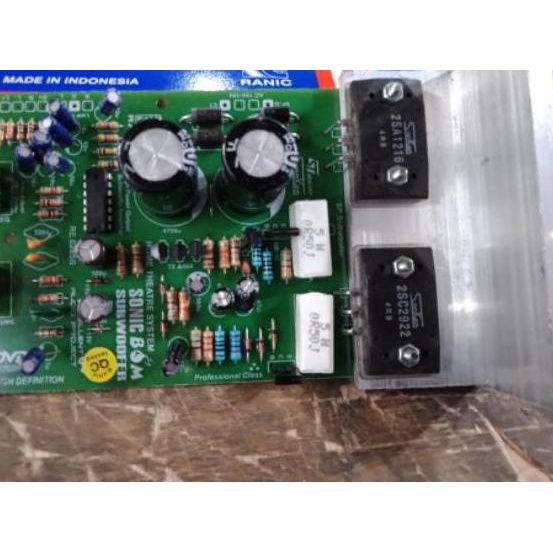 kit power aktif subwoofer sonic boom