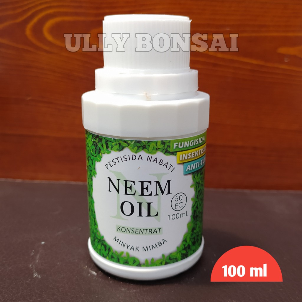 NEEM OIL 50 EC 100 ML MINYAK NIMBA PESTISIDA NABATI ORIGINAL