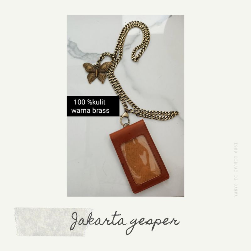 

Name tag rantai clasic kalung nama