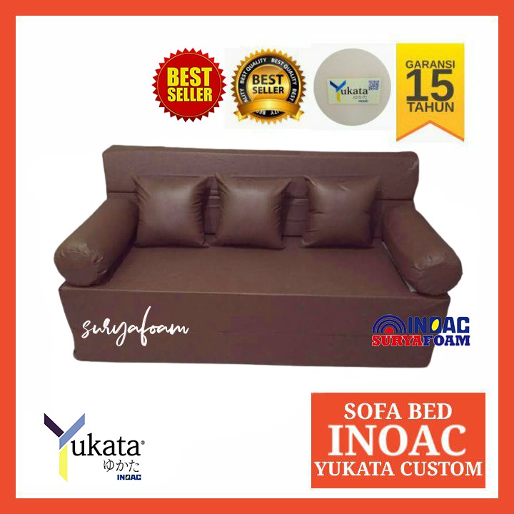 Sofabed Yukata Inoac Anti Air Tebal 20cm Sofa Bed Oscar Garansi 10 15 Th Sofabed Waterproof Shopee Indonesia