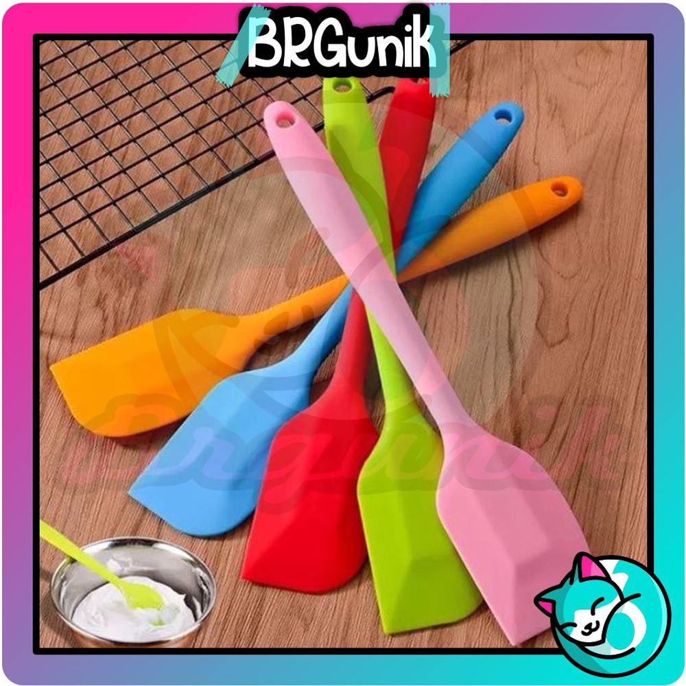 BRGUNIK Spatula Masak Silikon Tahan Panas Food Grade R702