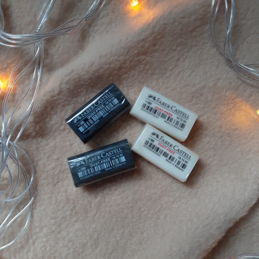 

Faber Castell Dust Free Penghapus kecil Hitam/Putih