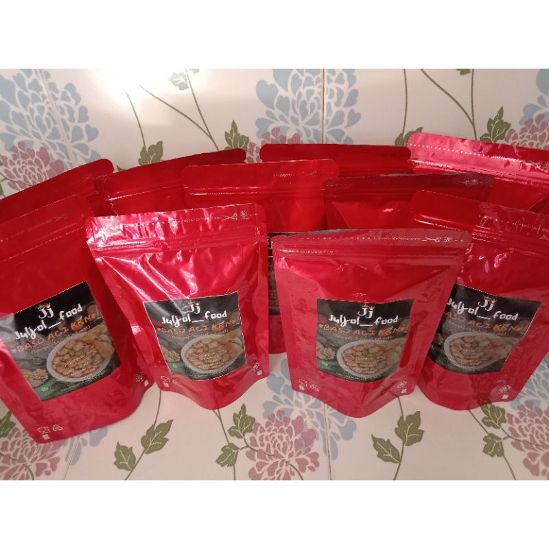 

baso Aci KKN ( kenyal-kenyal nikmat) paket 10 pcs gratis 1 pcs